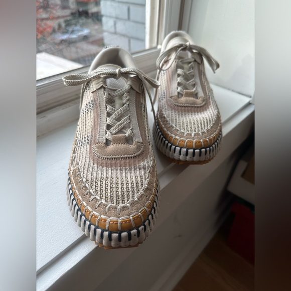 Chloe Shoes - Chloe Nama Women’s sneakers, lightly worn and like-new. Size EU40/US10.